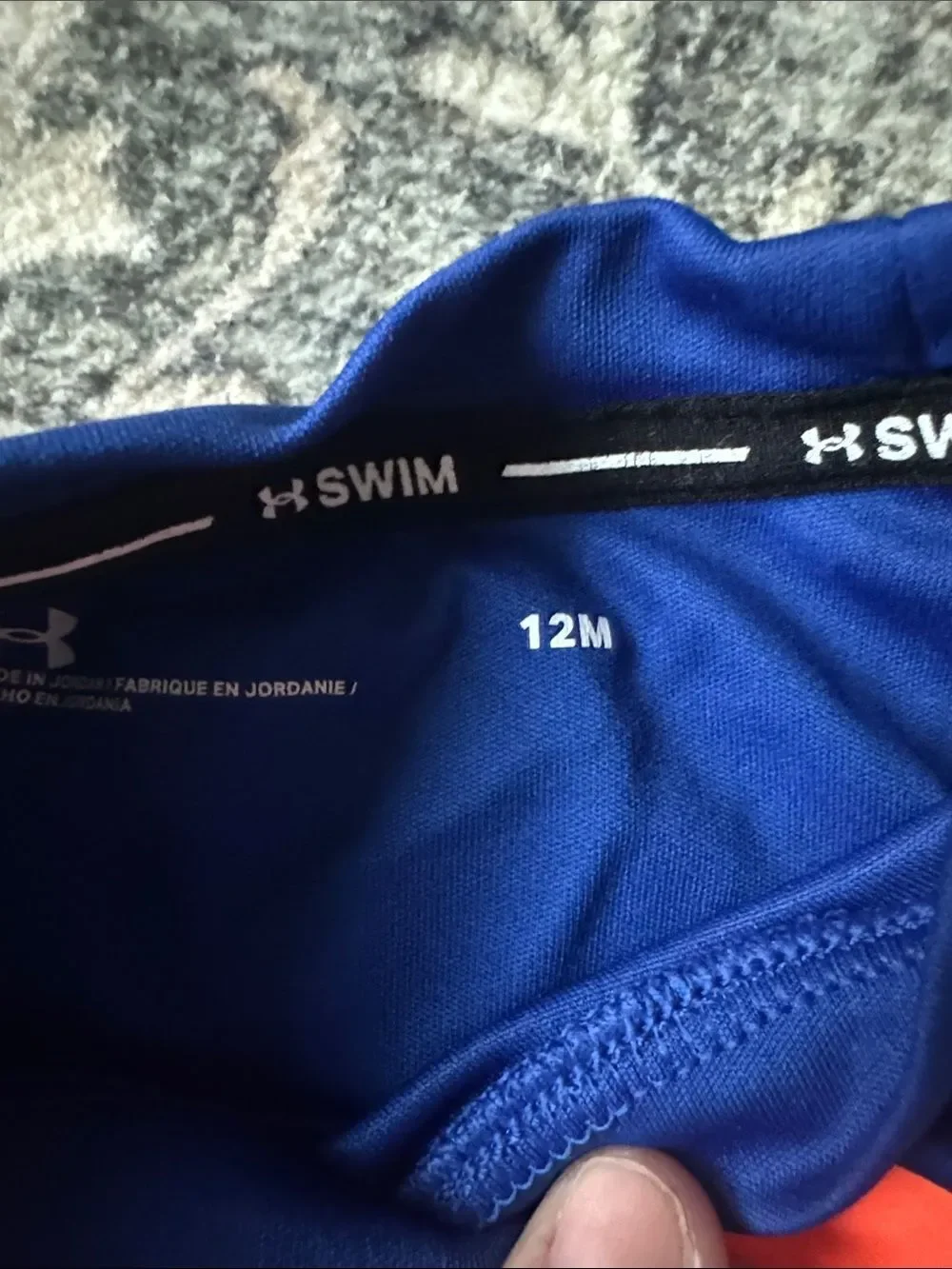 Under Armour Baby Swim Shirt and Trunks